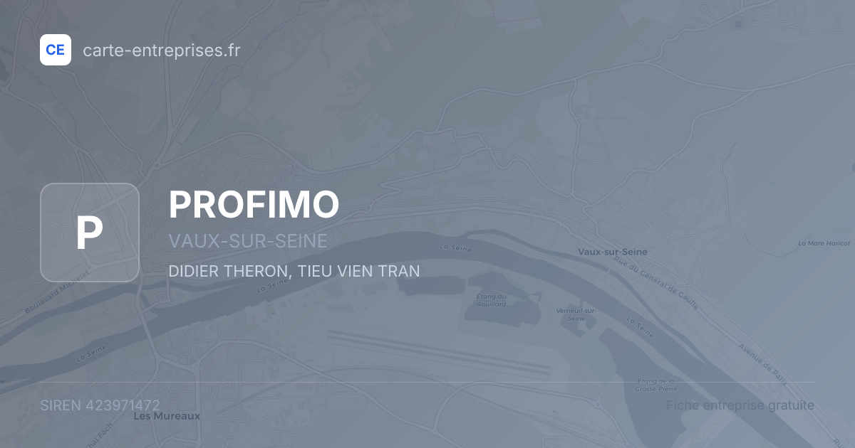 PROFIMO — 423971472 — fiche entreprise