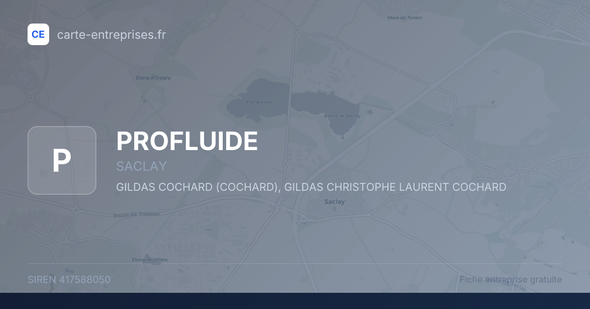 PROFLUIDE — 417588050 — fiche entreprise