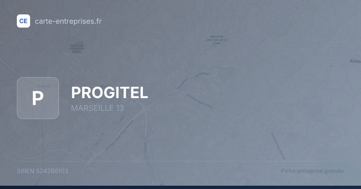 PROGITEL — 524266103 — fiche entreprise