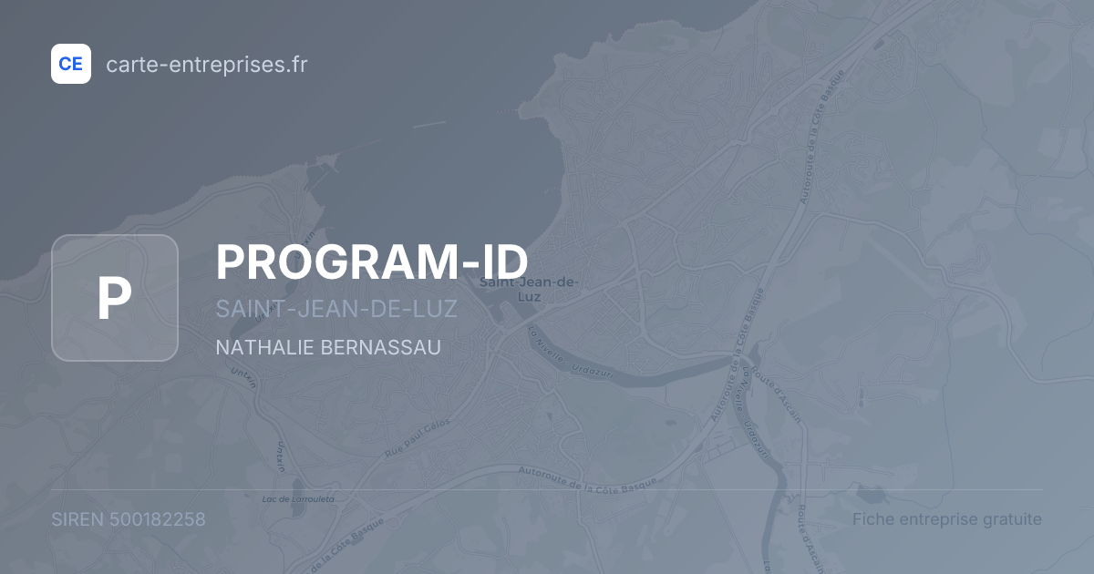 PROGRAM-ID — 500182258 — fiche entreprise