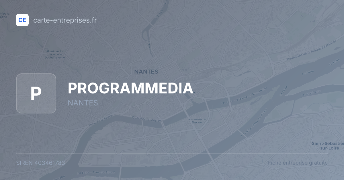 PROGRAMMEDIA — 403461783 — fiche entreprise
