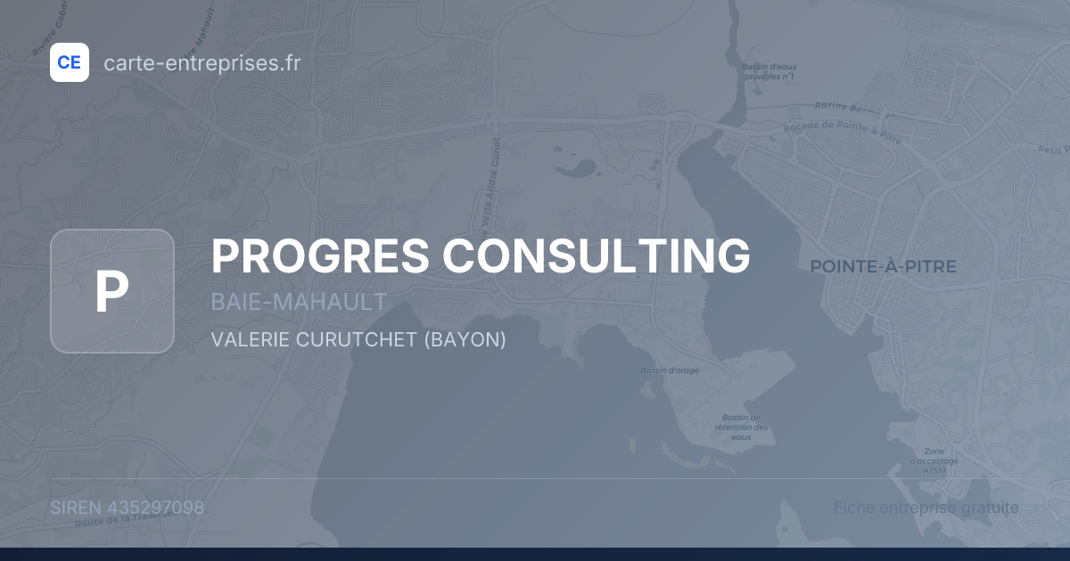 PROGRES CONSULTING — 435297098 — fiche entreprise