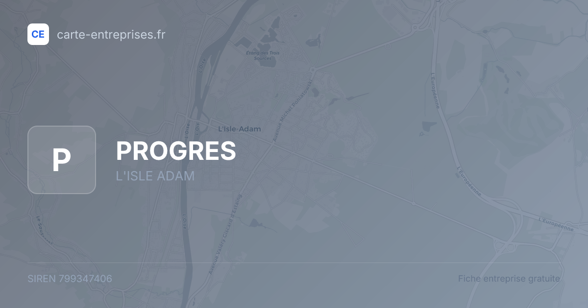 PROGRES — 799347406 — fiche entreprise