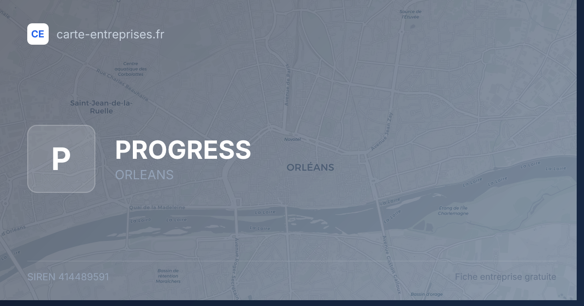 PROGRESS — 414489591 — fiche entreprise