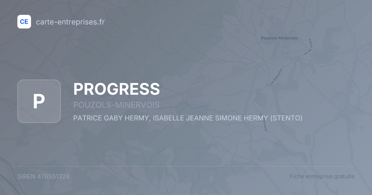 PROGRESS — 478551328 — fiche entreprise