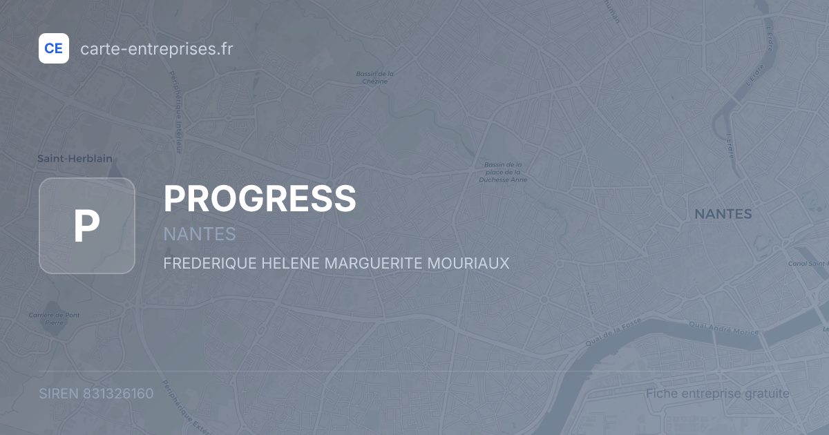 PROGRESS — 831326160 — fiche entreprise