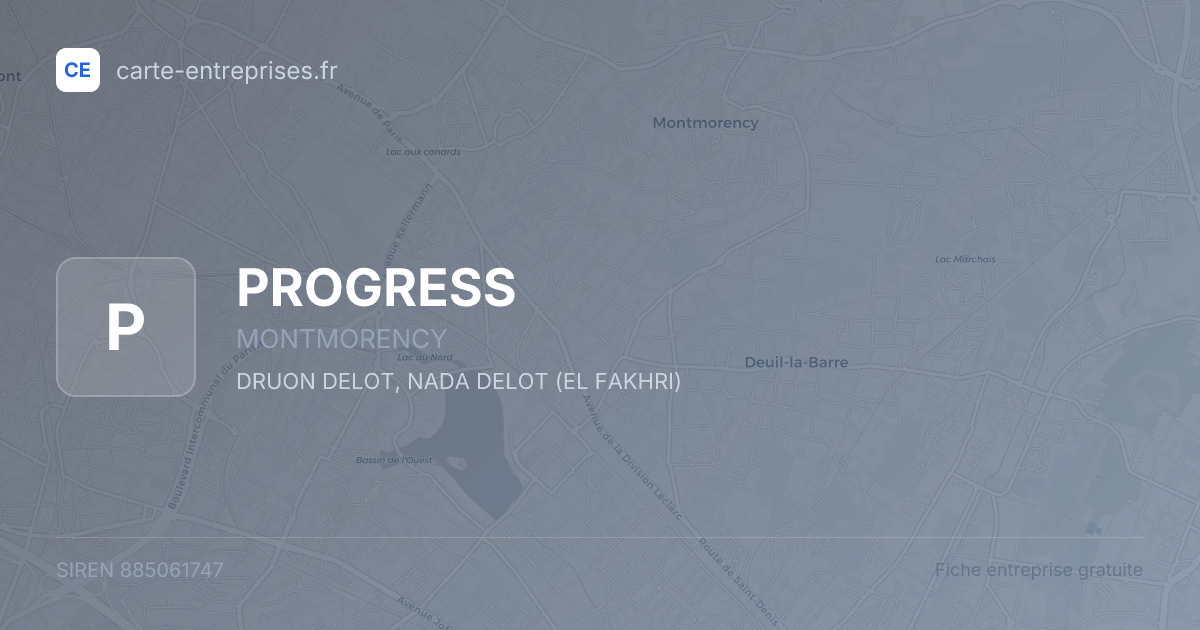 PROGRESS — 885061747 — fiche entreprise