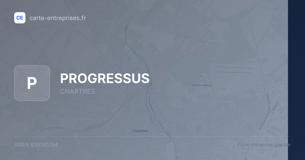 PROGRESSUS — 839365194 — fiche entreprise