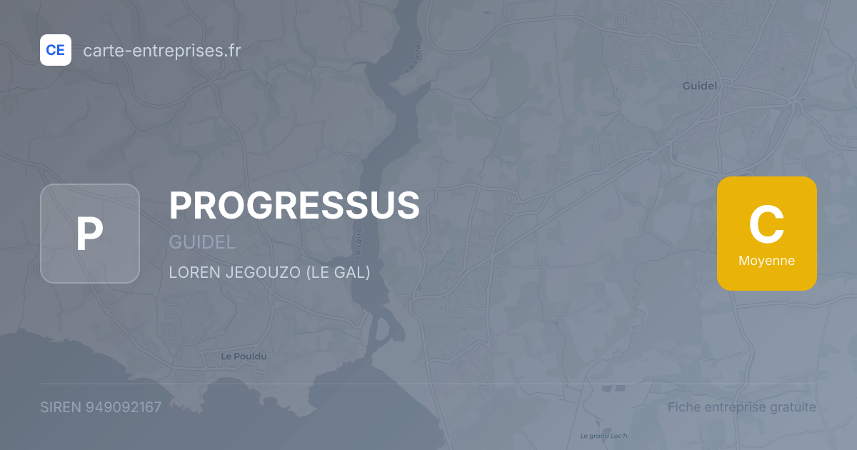 PROGRESSUS — 949092167 — fiche entreprise