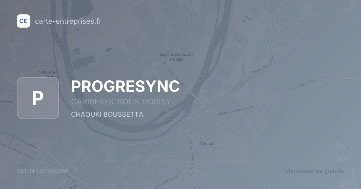 PROGRESYNC — 927795286 — fiche entreprise