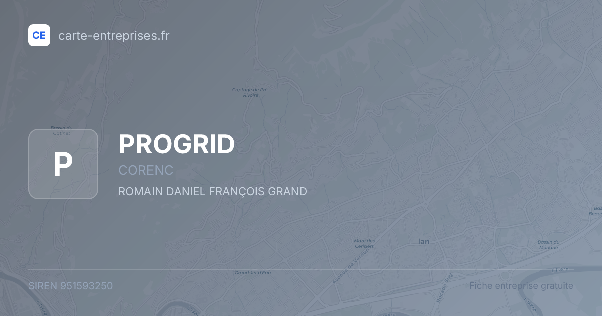 PROGRID — 951593250 — fiche entreprise
