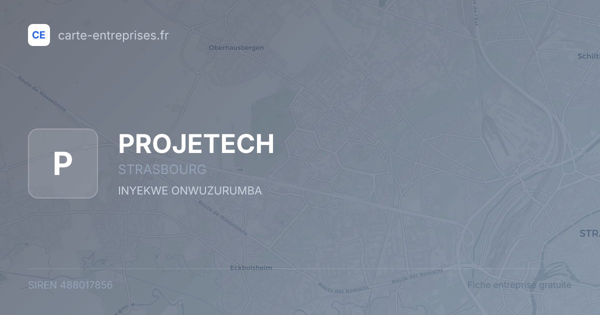 PROJETECH — 488017856 — fiche entreprise