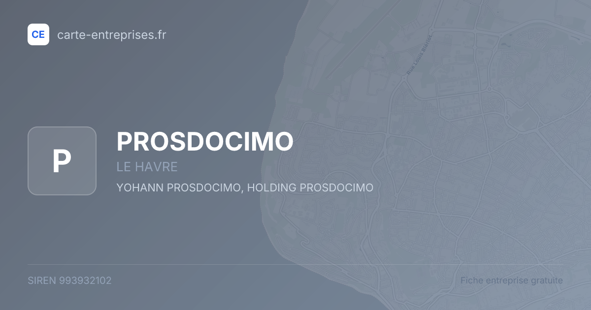 PROSDOCIMO — 993932102 — fiche entreprise
