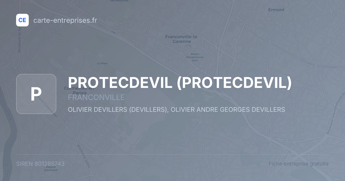 PROTECDEVIL — 801285743 — fiche entreprise