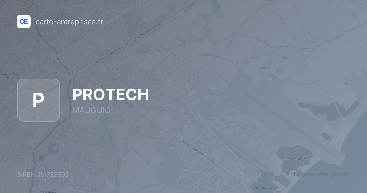 PROTECH — 351728993 — fiche entreprise