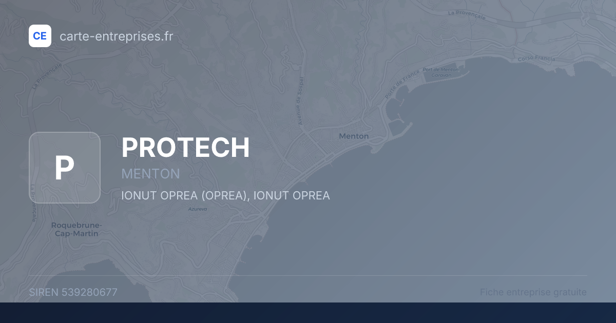 PROTECH — 539280677 — fiche entreprise