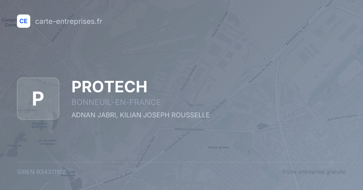 PROTECH — 934311168 — fiche entreprise