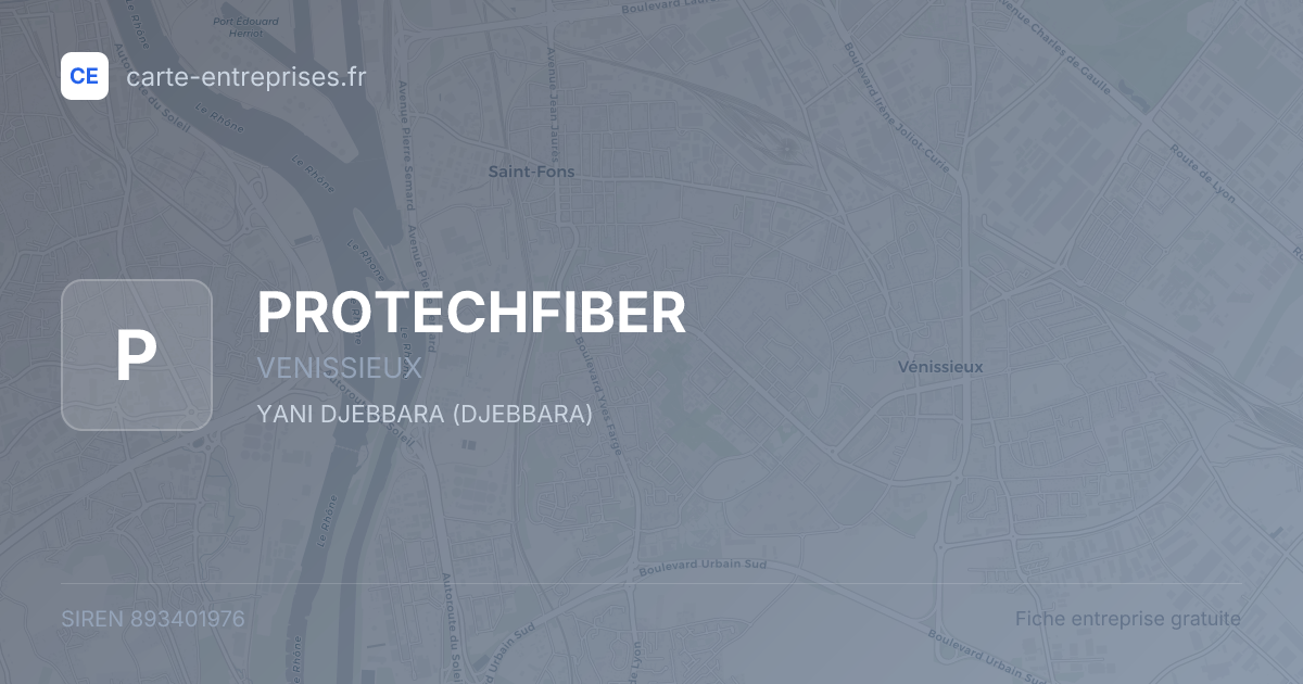 PROTECHFIBER — 893401976 — fiche entreprise