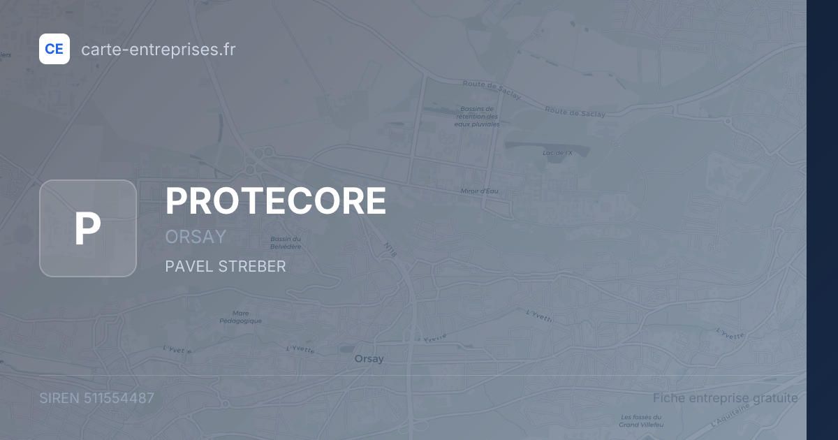 PROTECORE — 511554487 — fiche entreprise