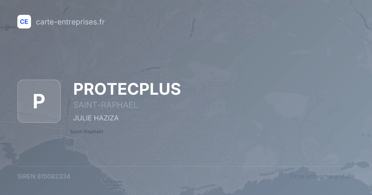 PROTECPLUS — 815082334 — fiche entreprise