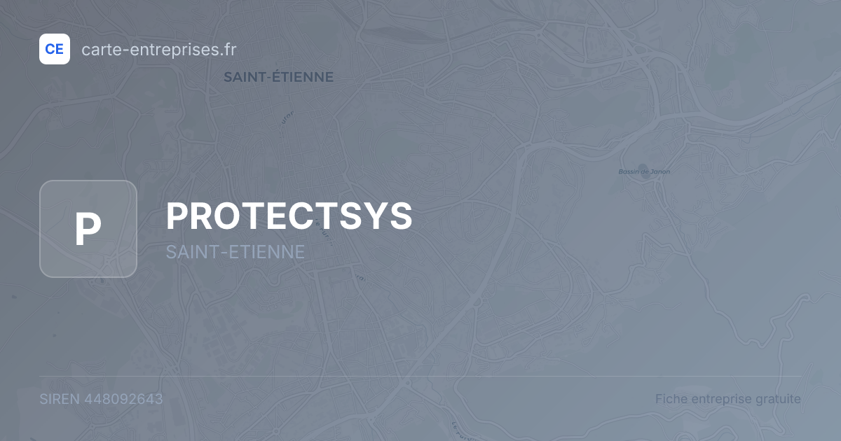 PROTECTSYS — 448092643 — fiche entreprise