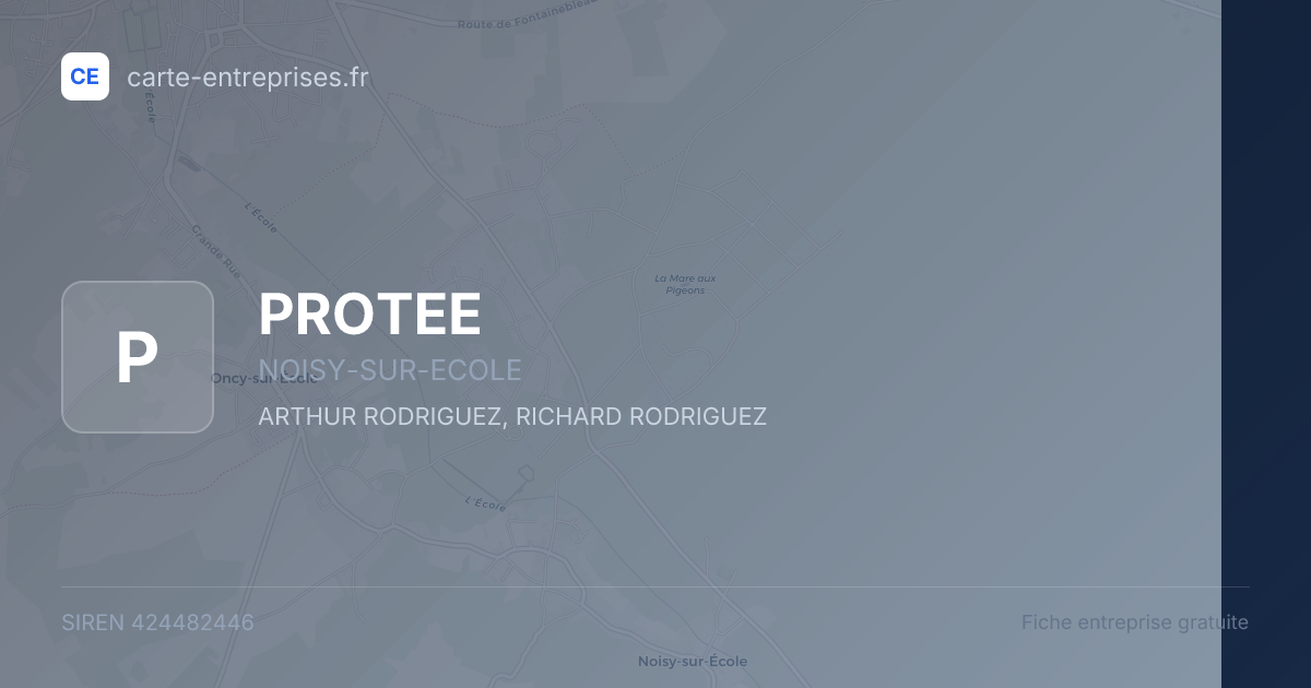 PROTEE — 424482446 — fiche entreprise