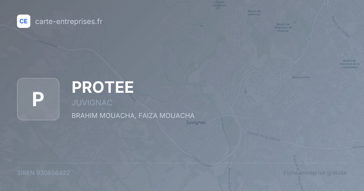 PROTEE — 930856422 — fiche entreprise