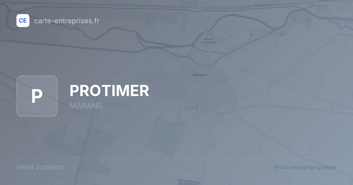 PROTIMER — 351598412 — fiche entreprise