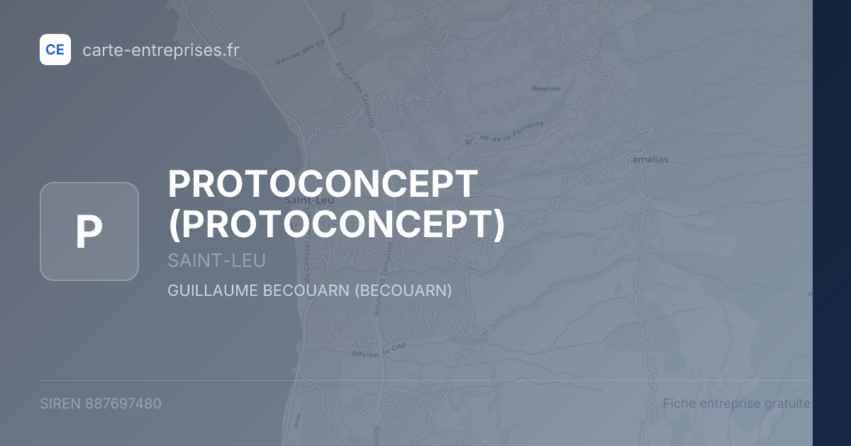 PROTOCONCEPT — 887697480 — fiche entreprise