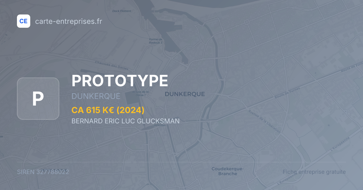 PROTOTYPE — 327788022 — fiche entreprise