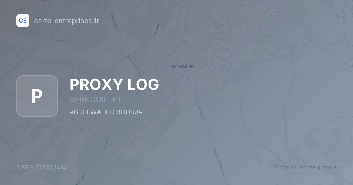 PROXY LOG — 878523414 — fiche entreprise