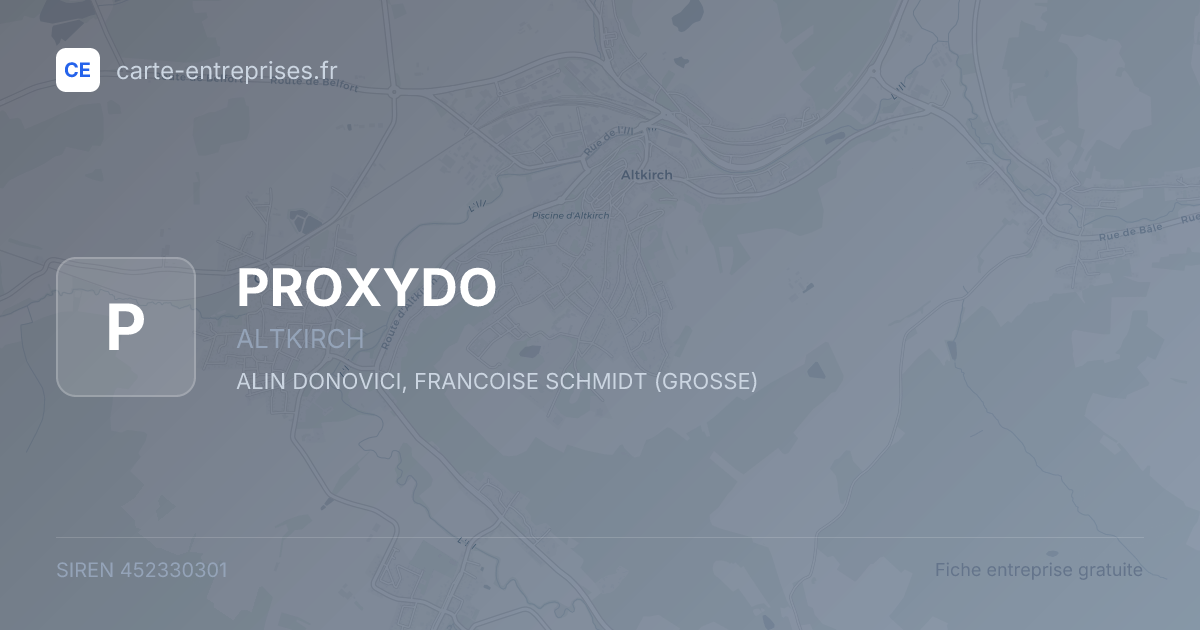 PROXYDO — 452330301 — fiche entreprise