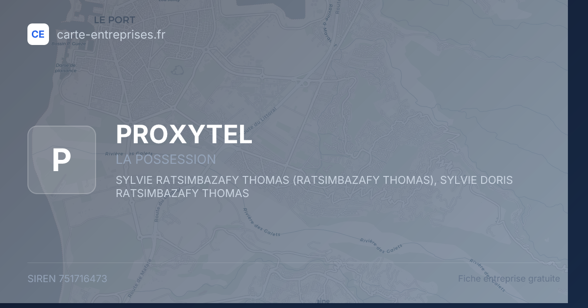 PROXYTEL — 751716473 — fiche entreprise