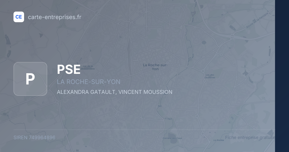 PSE — 749964896 — fiche entreprise