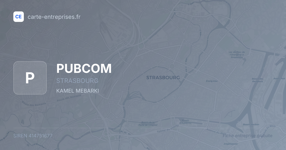 PUBCOM — 414751677 — fiche entreprise
