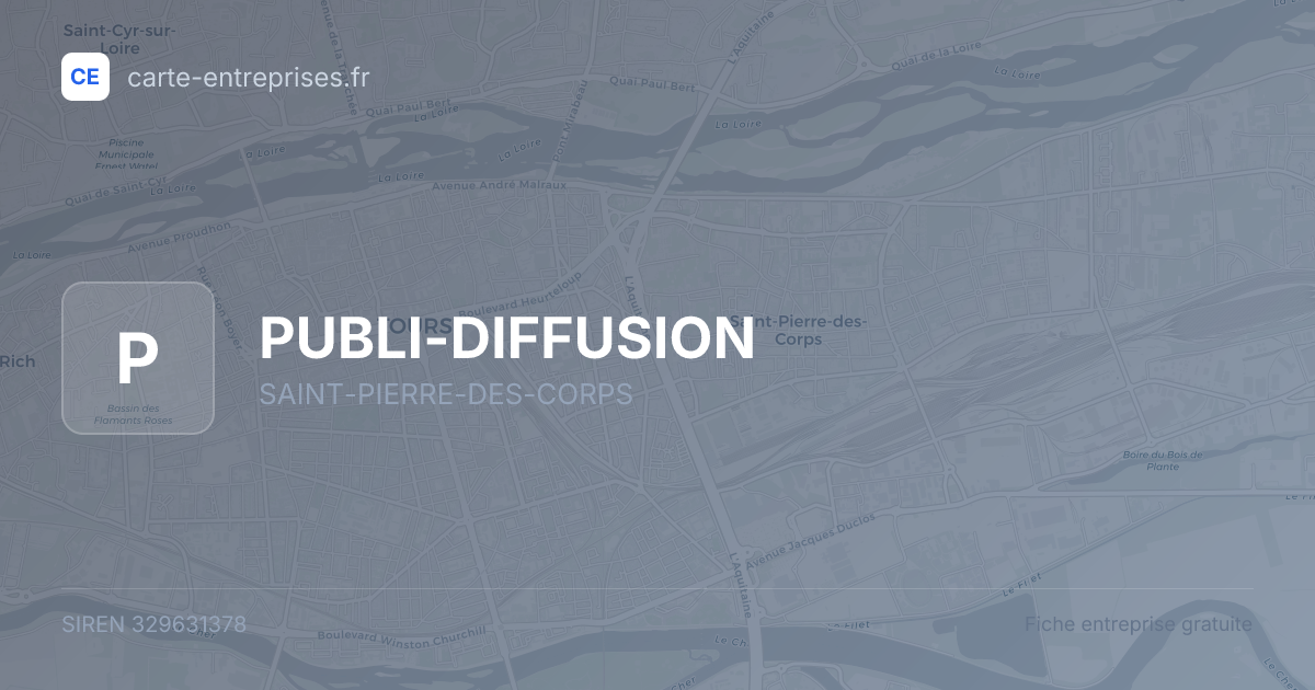 PUBLI-DIFFUSION — 329631378 — fiche entreprise