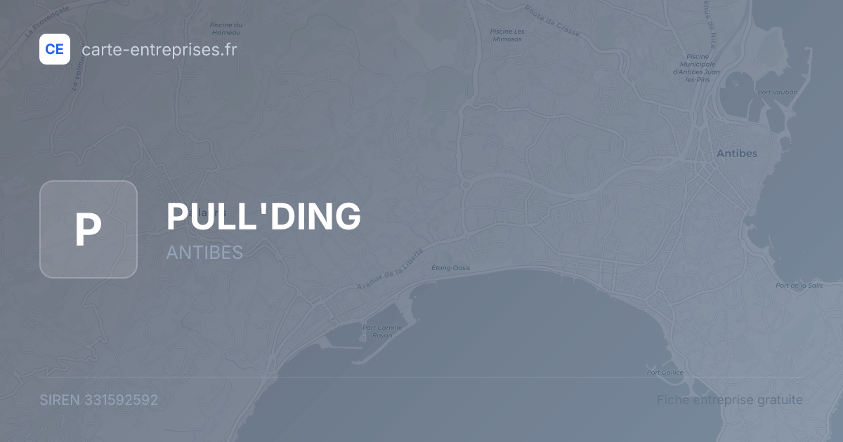 PULL'DING — 331592592 — fiche entreprise