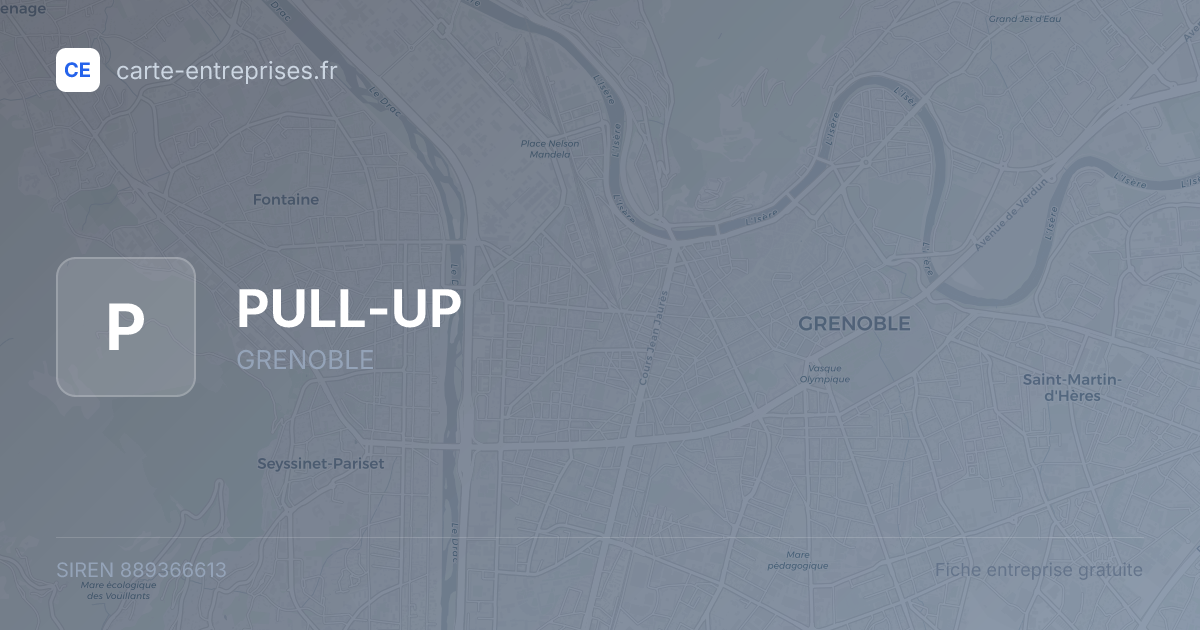 PULL-UP — 889366613 — fiche entreprise