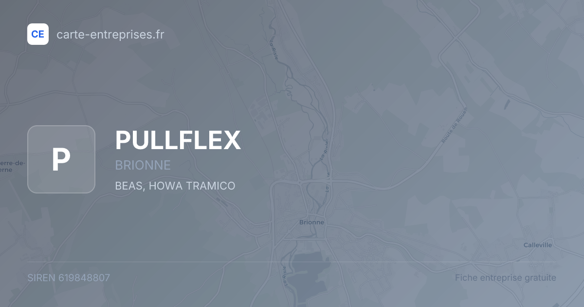 PULLFLEX — 619848807 — fiche entreprise