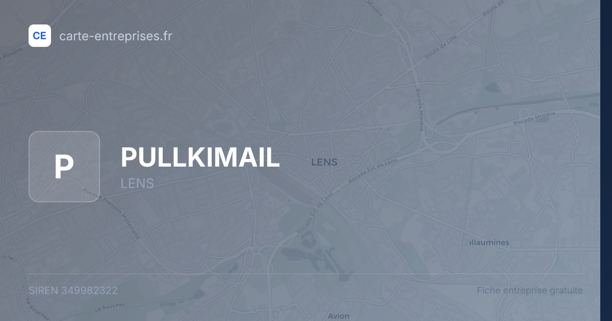 PULLKIMAIL — 349982322 — fiche entreprise