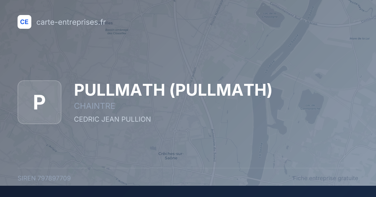 PULLMATH — 797897709 — fiche entreprise