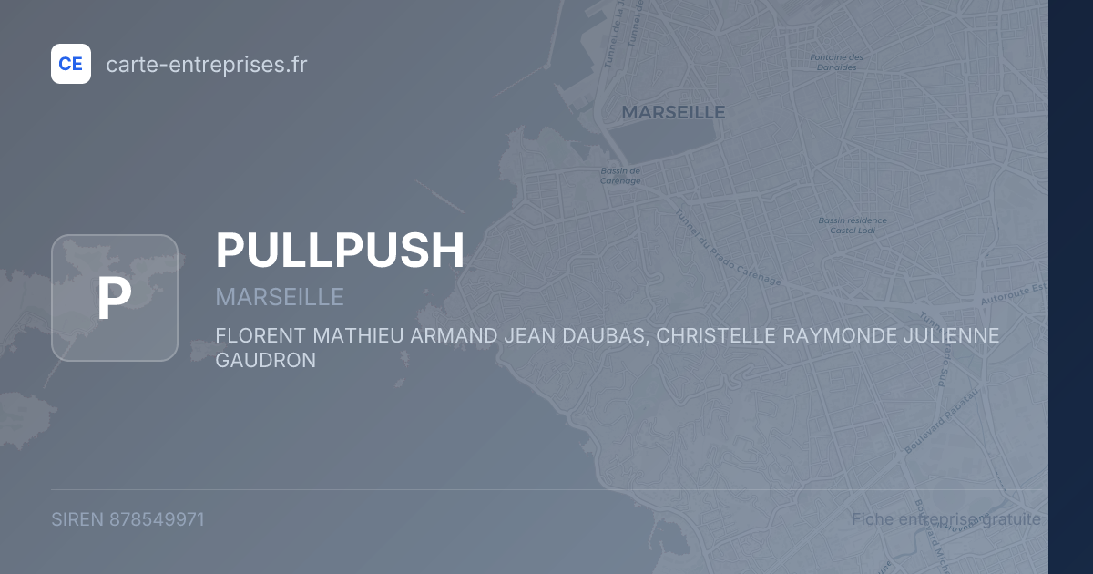 PULLPUSH — 878549971 — fiche entreprise