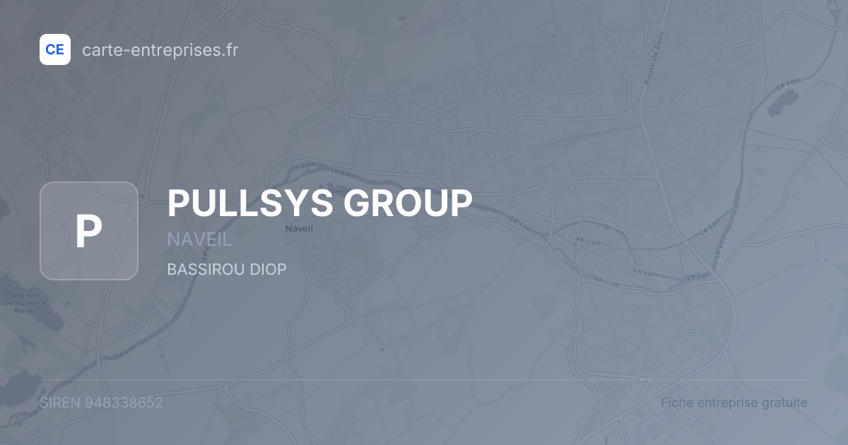 PULLSYS GROUP — 948338652 — fiche entreprise