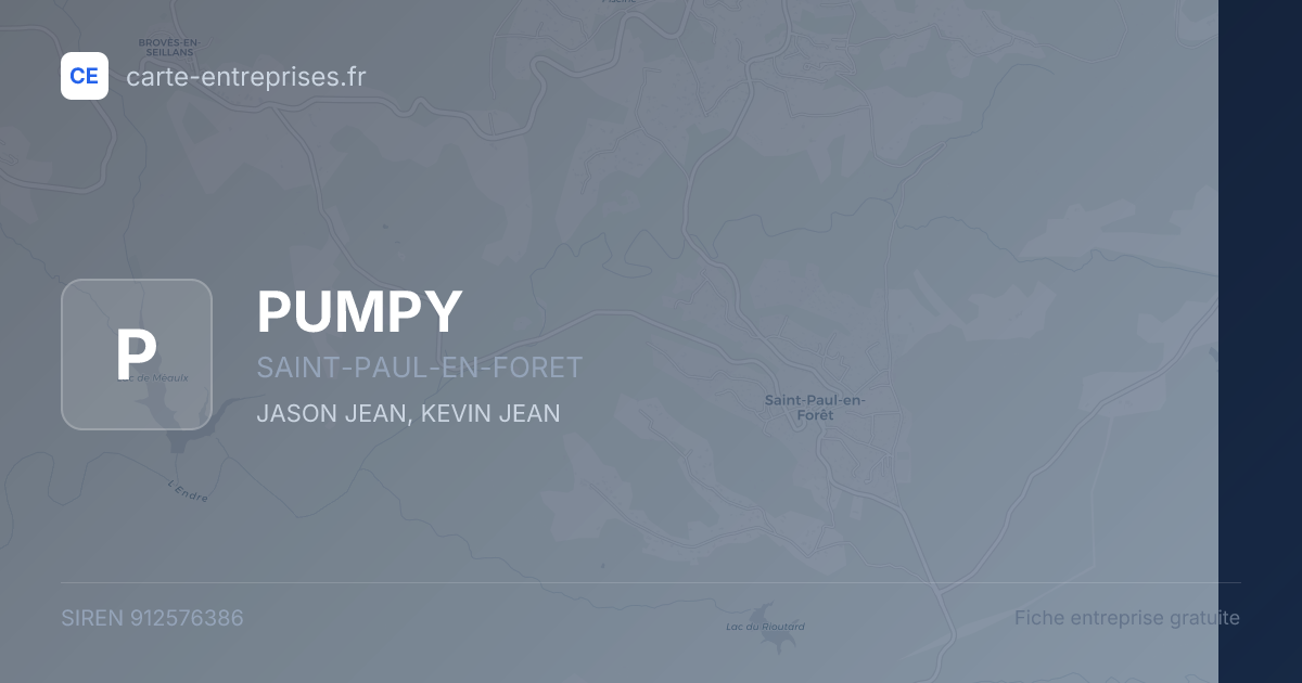 PUMPY — 912576386 — fiche entreprise