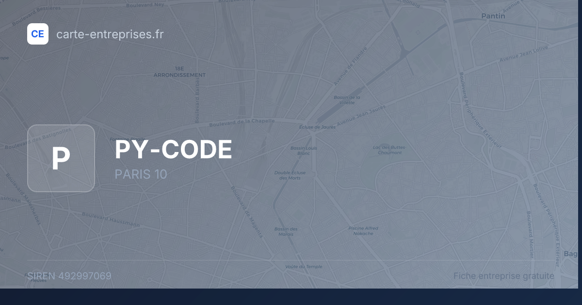 PY-CODE — 492997069 — fiche entreprise