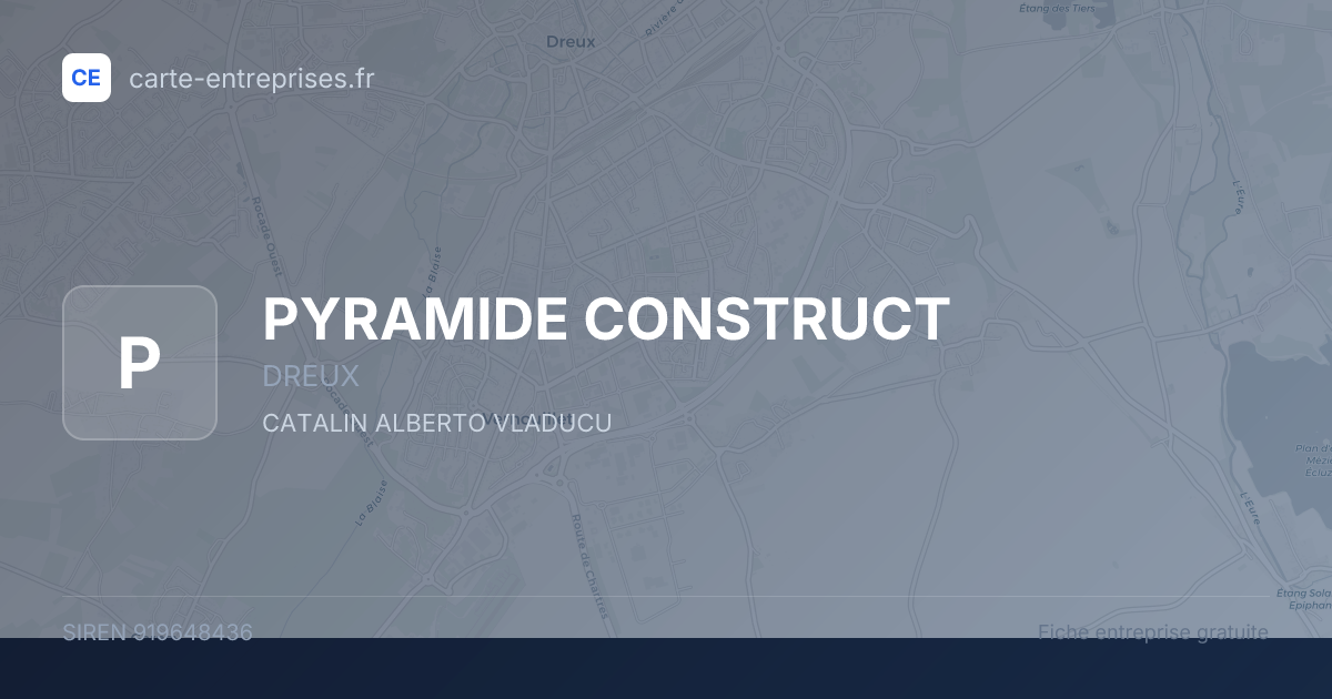 PYRAMIDE CONSTRUCT — 919648436 — fiche entreprise