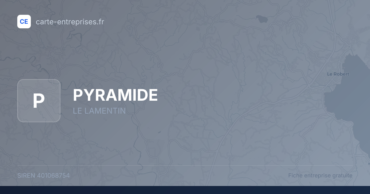 PYRAMIDE — 401068754 — fiche entreprise