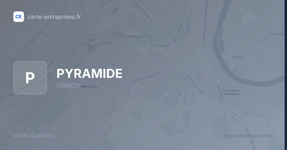 PYRAMIDE — 422897322 — fiche entreprise