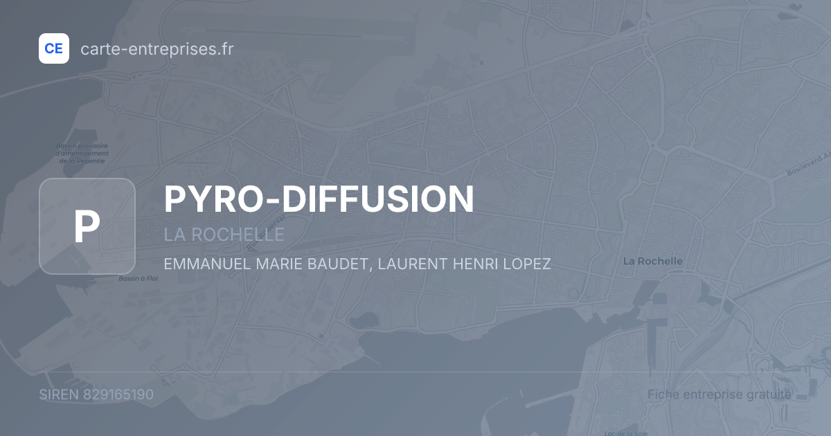 PYRO-DIFFUSION — 829165190 — fiche entreprise