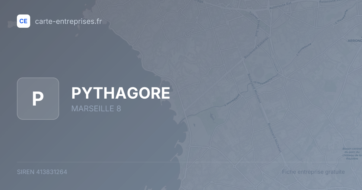 PYTHAGORE — 413831264 — fiche entreprise